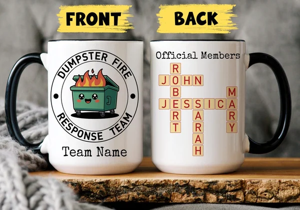 Dumpster Fire Response Team Mug