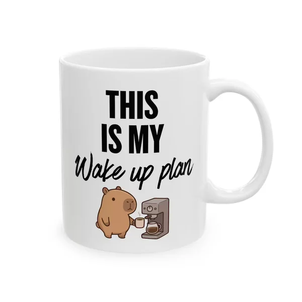 This Is My Wake Up Plan Mug