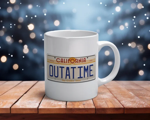 Back to the Future OUTATIME Mug