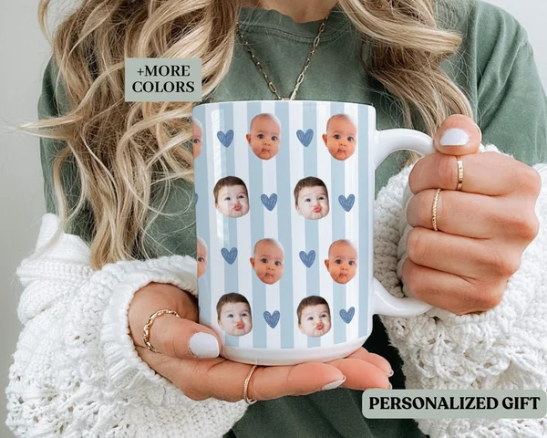 Personalized Baby Face Mug