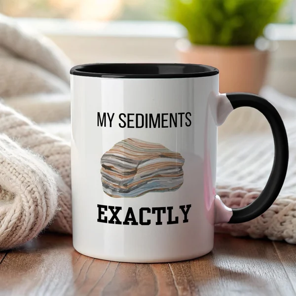 My Sediments Exactly Mug