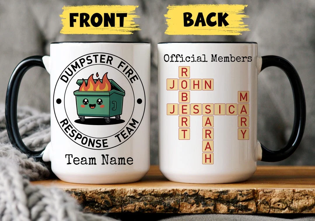 Dumpster Fire Response Team Mug