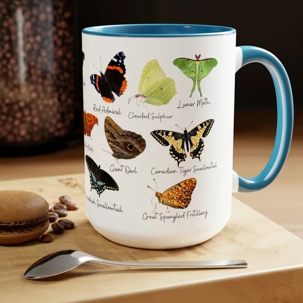Butterfly Species Coffee Mug